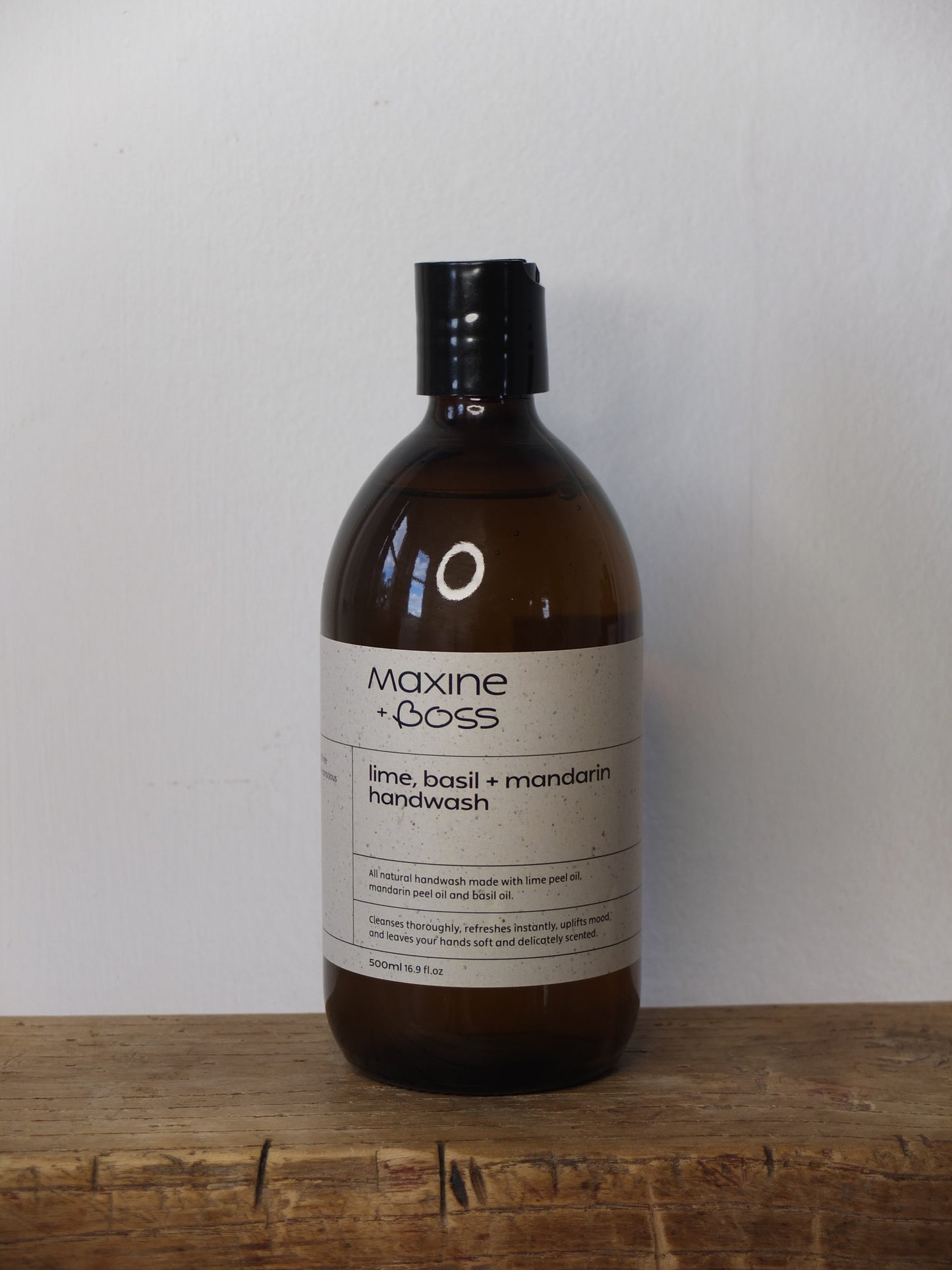 lime, basil + mandarin hand wash