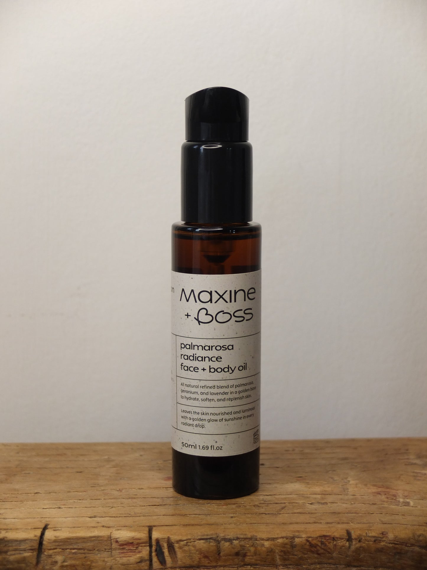 palmarosa radiance face + body oil