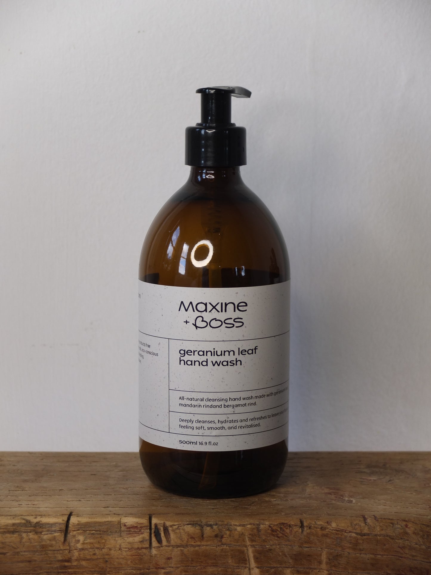 geranium leaf hand wash