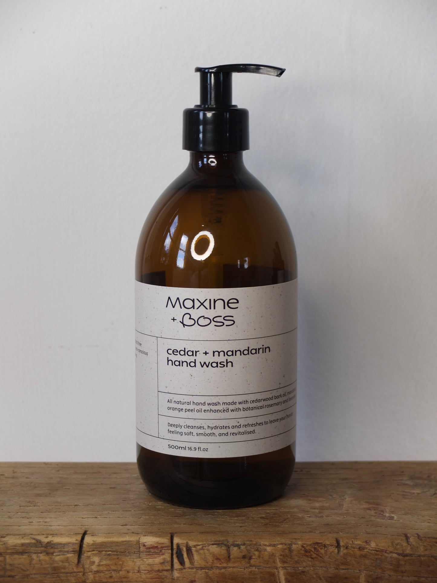 cedar & mandarin  hand wash