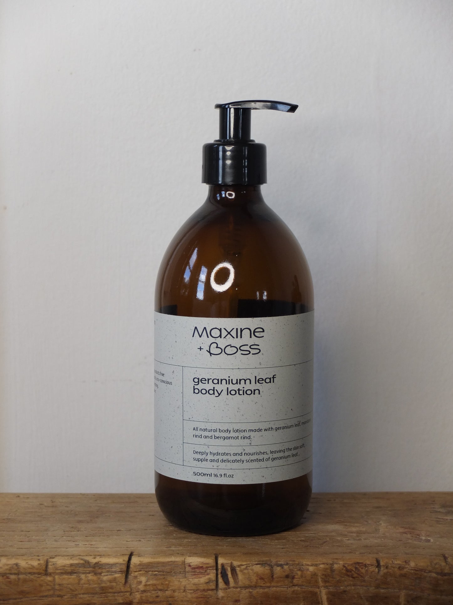 geranium leaf body lotion