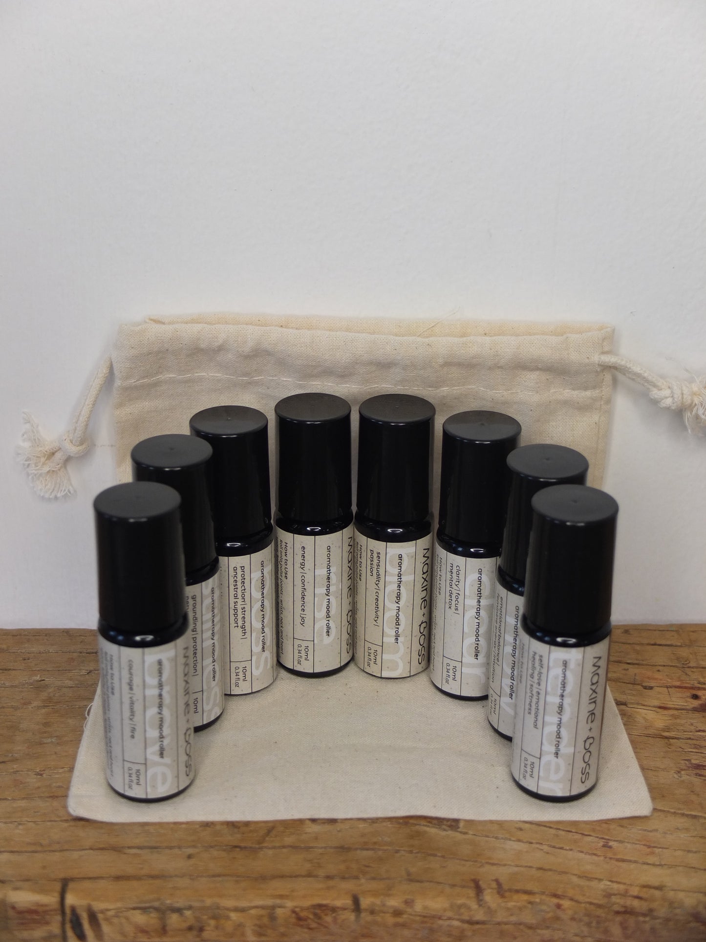 full aromatherapy roll on perfume set of 8