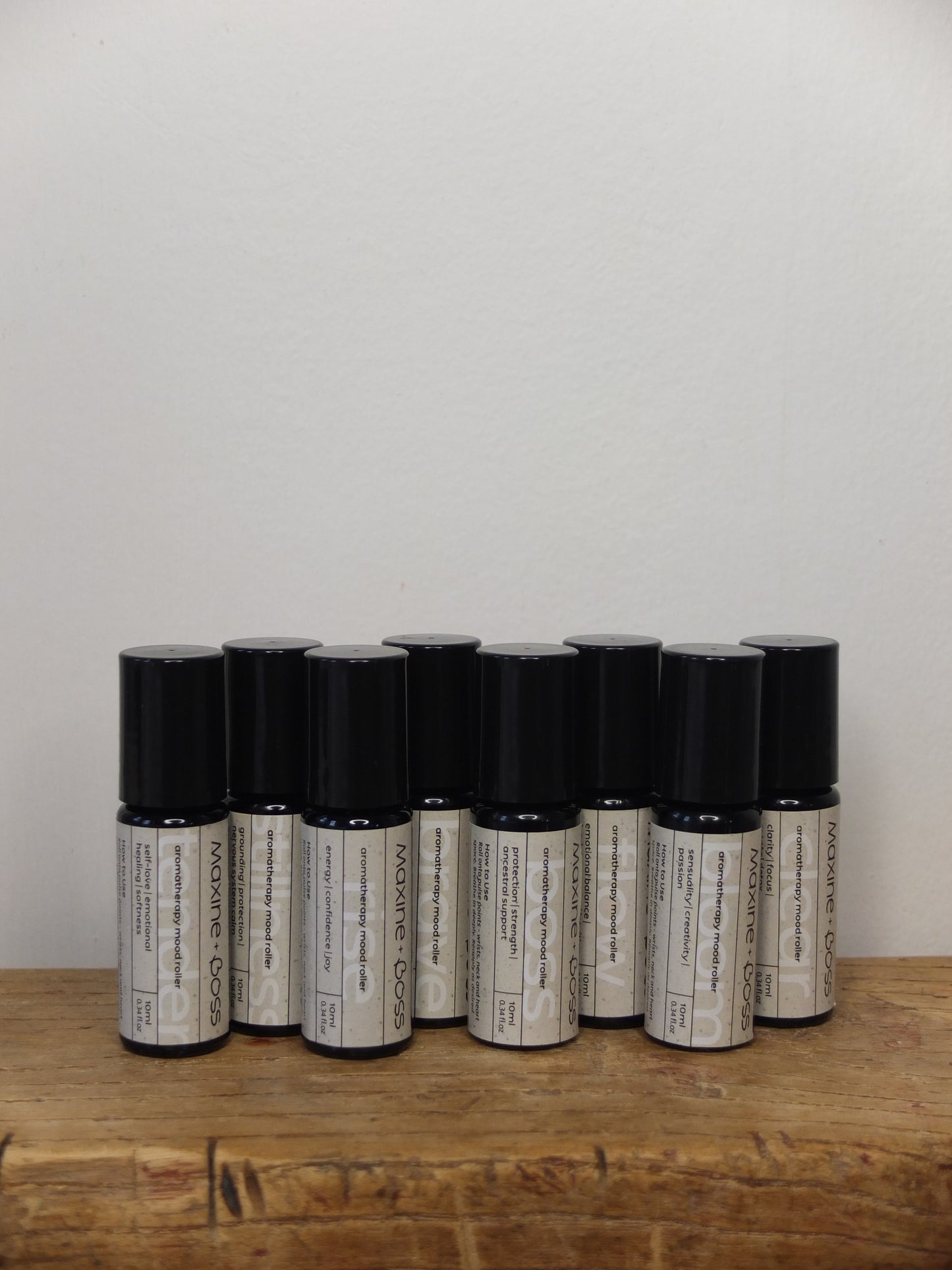 full aromatherapy roll on perfume set of 8